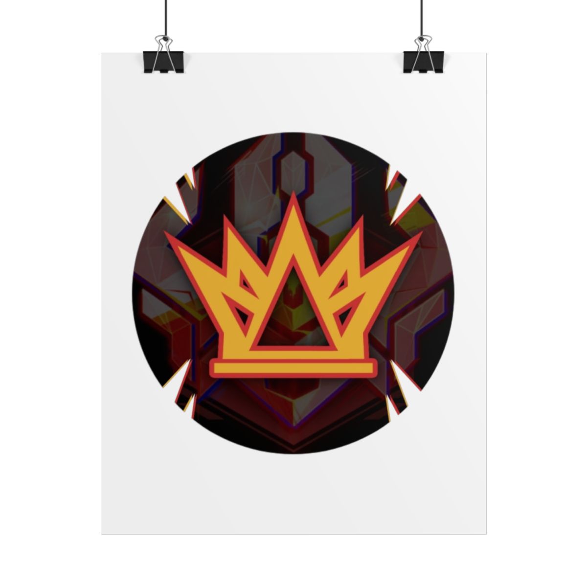 Gold Crown Emblem Poster | Rolled Posters | Kingsman | Kingsman265 - Kingsman265 official Accessories merch